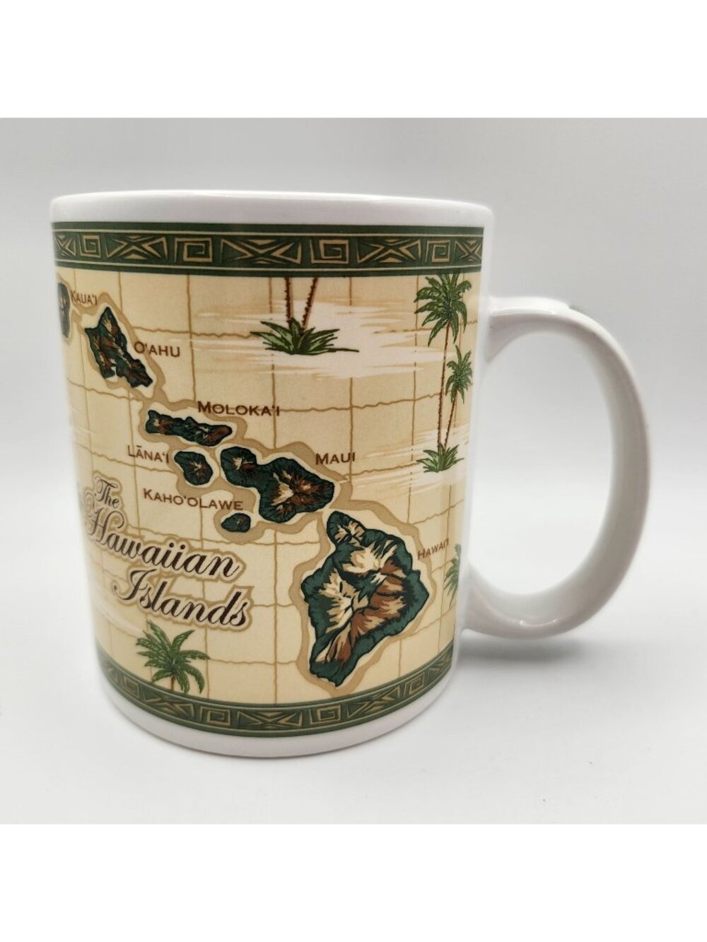 ABC Stores Hawaiian Islands Map Coffee Mug 12oz